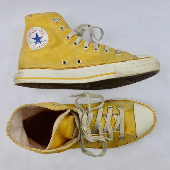 Converse Shoes | Yellow Chuck Taylor 